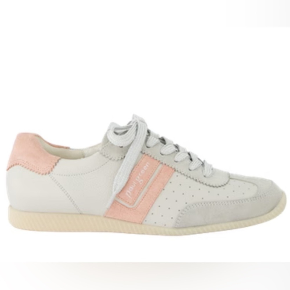 Leather Sneaker. Gray leather combo Never used. In box